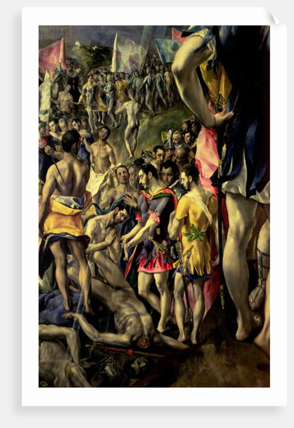 The Martyrdom of St. Maurice, 1580-83 by El Greco