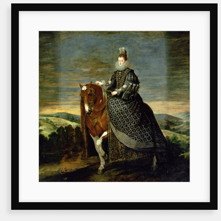 Portrait of Queen Margaret of Austria 1629-35 by Diego Rodriguez de Silva y Velazquez