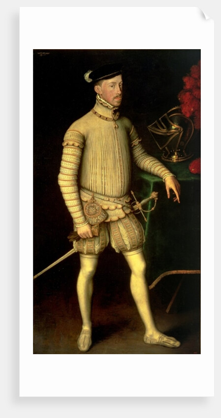 Portrait of Emperor Maximilian II 1557 by Anthonis van Dashorst Mor