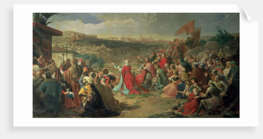 The Fall of Granada in 1492, 1890 by Carlos Luis Ribera y Fieve