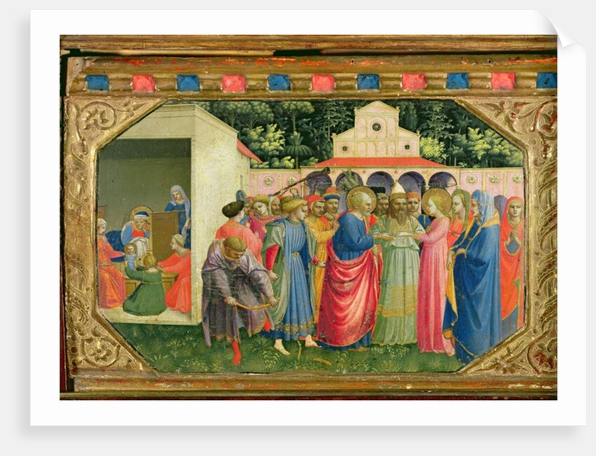 The Birth and Marriage of the Virgin by Fra Angelico