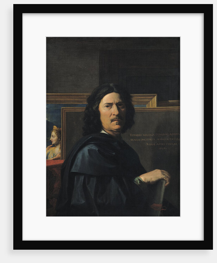 Portrait of the Artist, 1650 by Nicolas Poussin