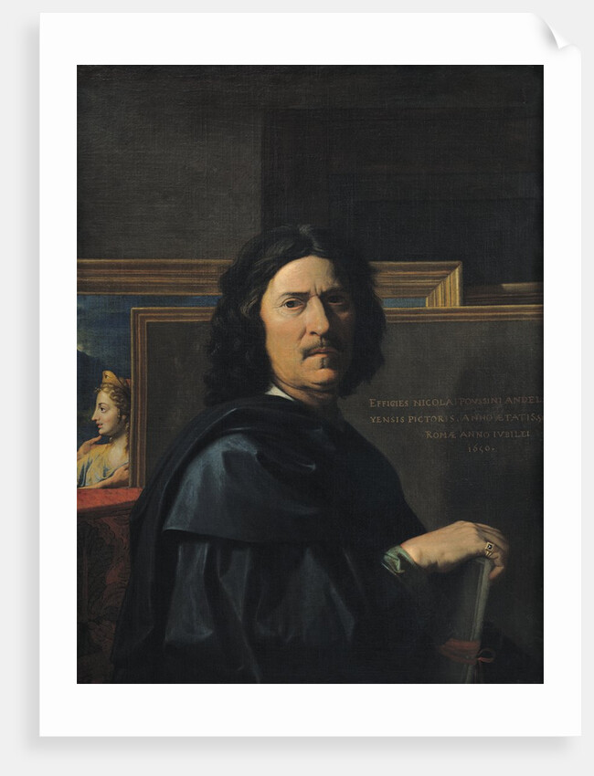 Portrait of the Artist, 1650 by Nicolas Poussin