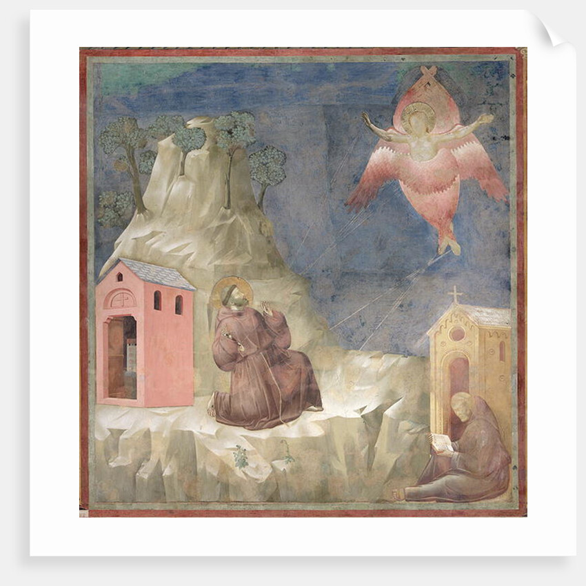 St. Francis Receiving the Stigmata, 1297-99 by Giotto