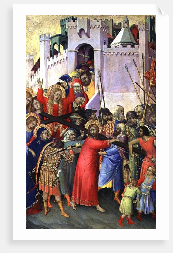Road to Calvary, 1335 by Simone Martini