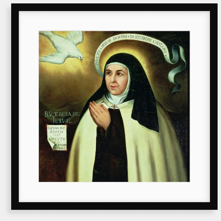 St. Teresa of Avila 1570 by Juan de la Miseria