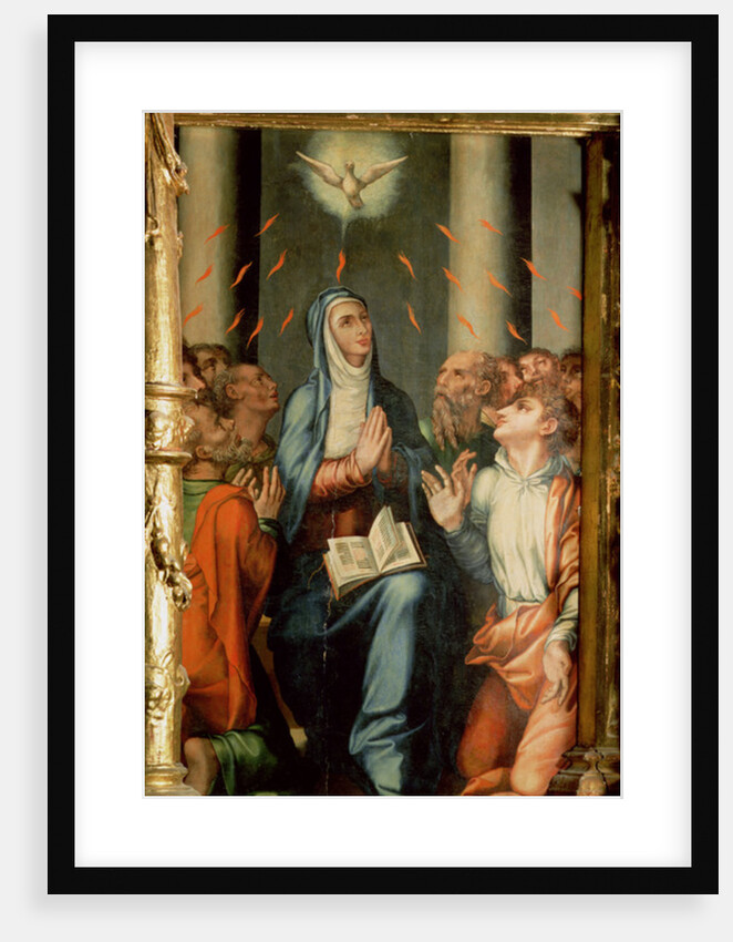Pentecost by Luis de Morales