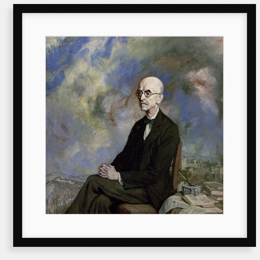 Portrait of Manuel de Falla 1932 by Ignacio Zuloaga y Zabaleta