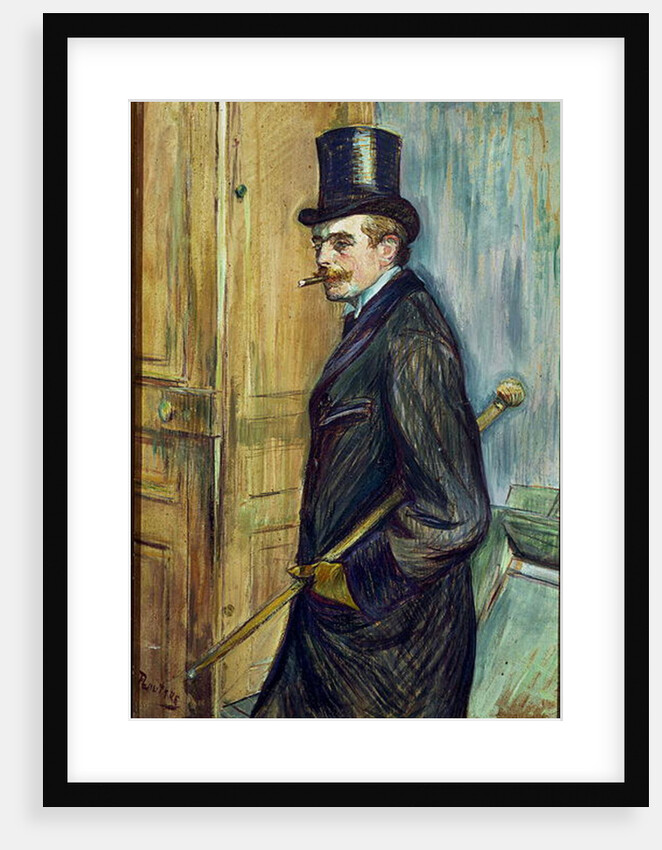 Louis Pascal, 1891 by Henri de Toulouse-Lautrec