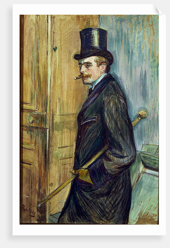 Louis Pascal, 1891 by Henri de Toulouse-Lautrec