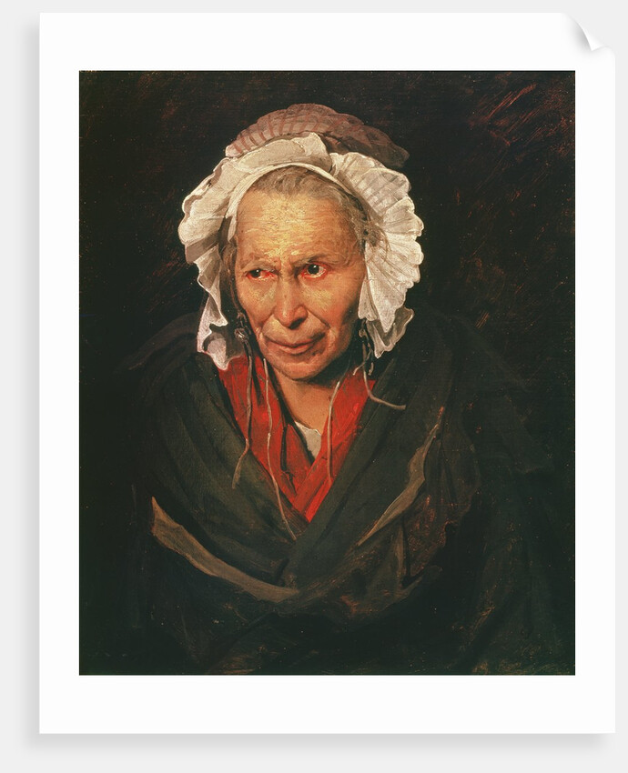 The Madwoman or The Obsession of Envy, 1819-22 by Theodore Gericault