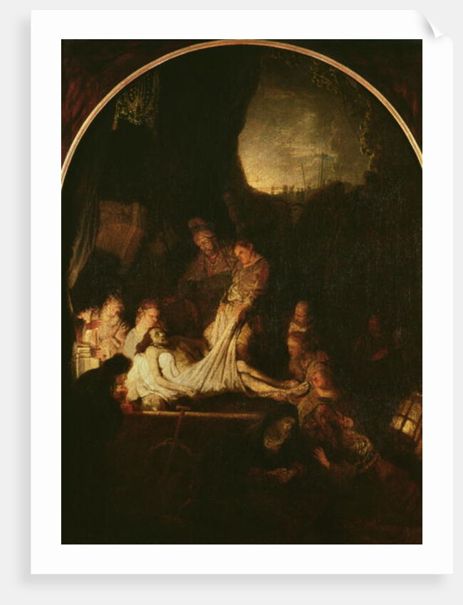 The Entombment, c.1639 by Rembrandt Harmensz. van Rijn