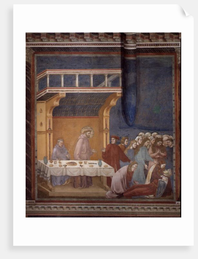 The Death of the Knight of Celano, 1297-1300 by Giotto