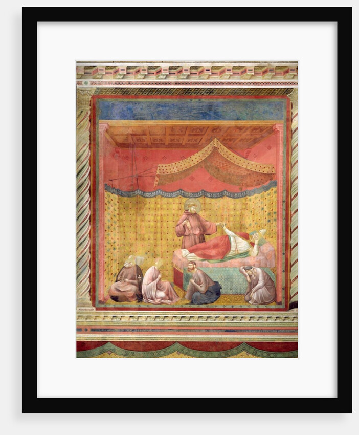 The Vision of Pope Gregory IX 1297-99 by Giotto