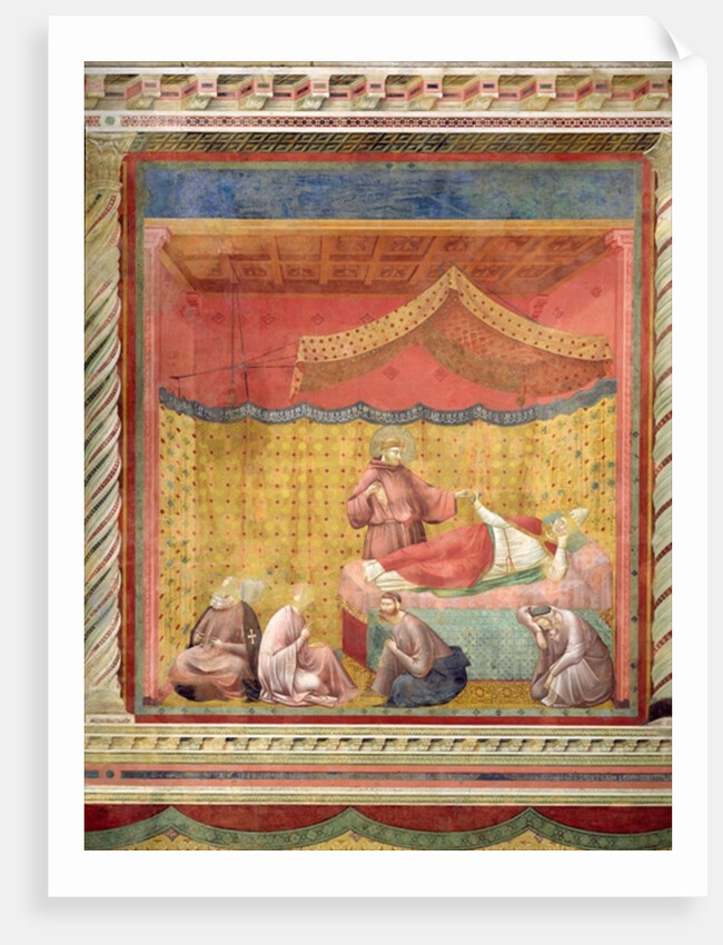 The Vision of Pope Gregory IX 1297-99 by Giotto