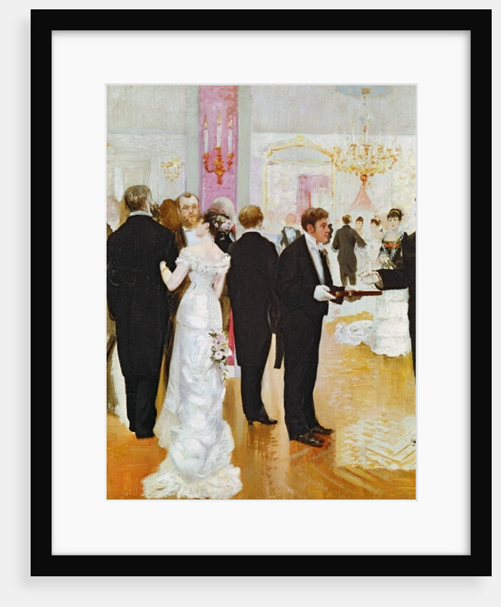 The Wedding Reception, c.1900 by Jean Beraud