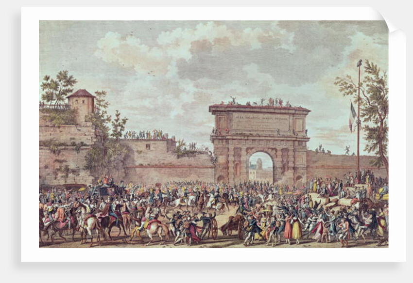 The Entry of the French into Milan, 25 Floreal An IV by Antoine Charles Horace Vernet