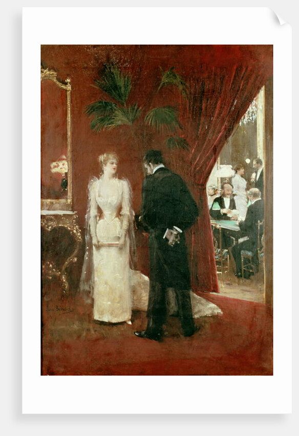 The Private Conversation, 1904 by Jean Beraud