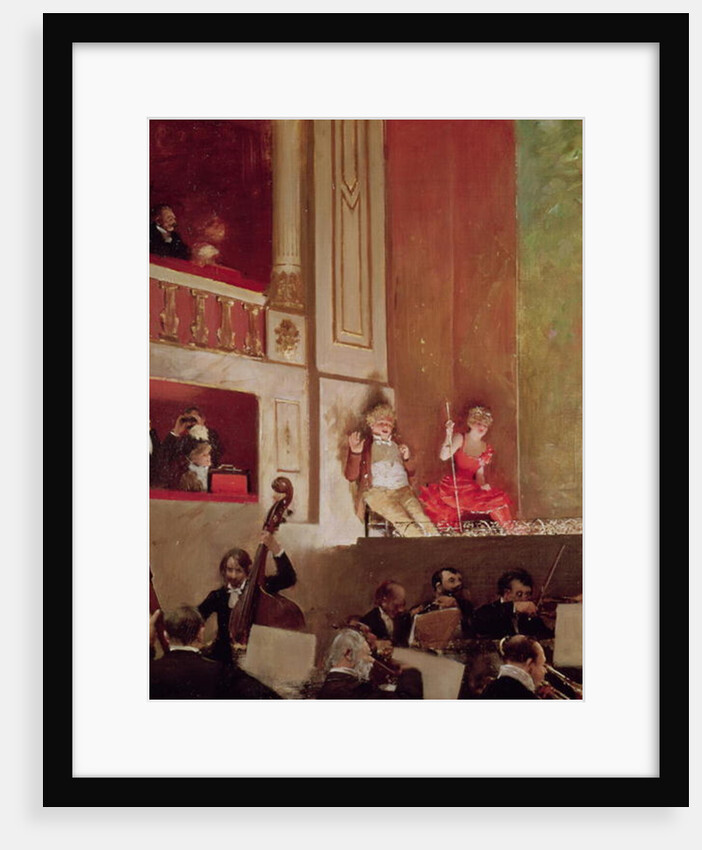 Revue at the Theatre des Varietes, c.1885 by Jean Beraud
