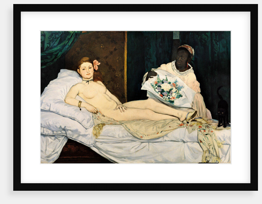 Olympia, 1863 by Edouard Manet