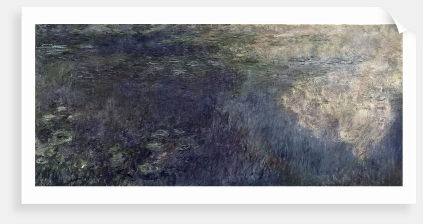 Waterlilies - The Clouds, 1914-18 by Claude Monet