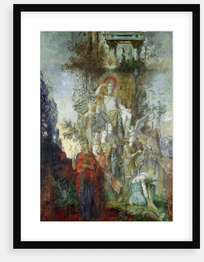 The Muses Leaving their Father Apollo to Go Out and Light the World, 1868 by Gustave Moreau