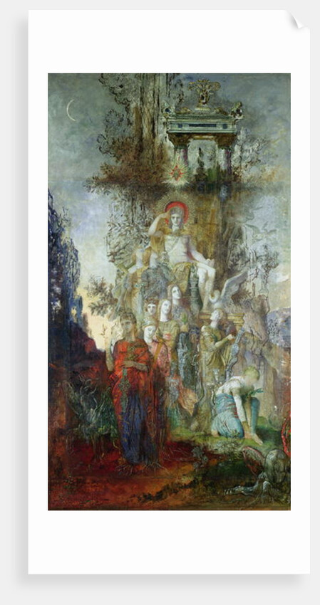 The Muses Leaving their Father Apollo to Go Out and Light the World, 1868 by Gustave Moreau