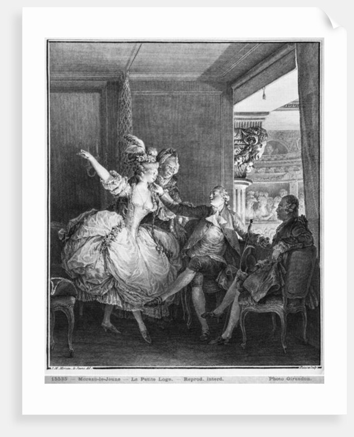 The Small Box by Jean Michel the Younger Moreau