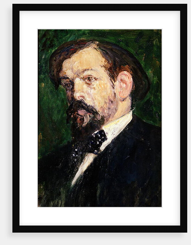 Portrait of Claude Debussy by Jacques-Emile Blanche