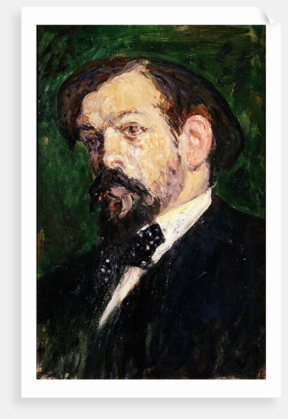 Portrait of Claude Debussy by Jacques-Emile Blanche