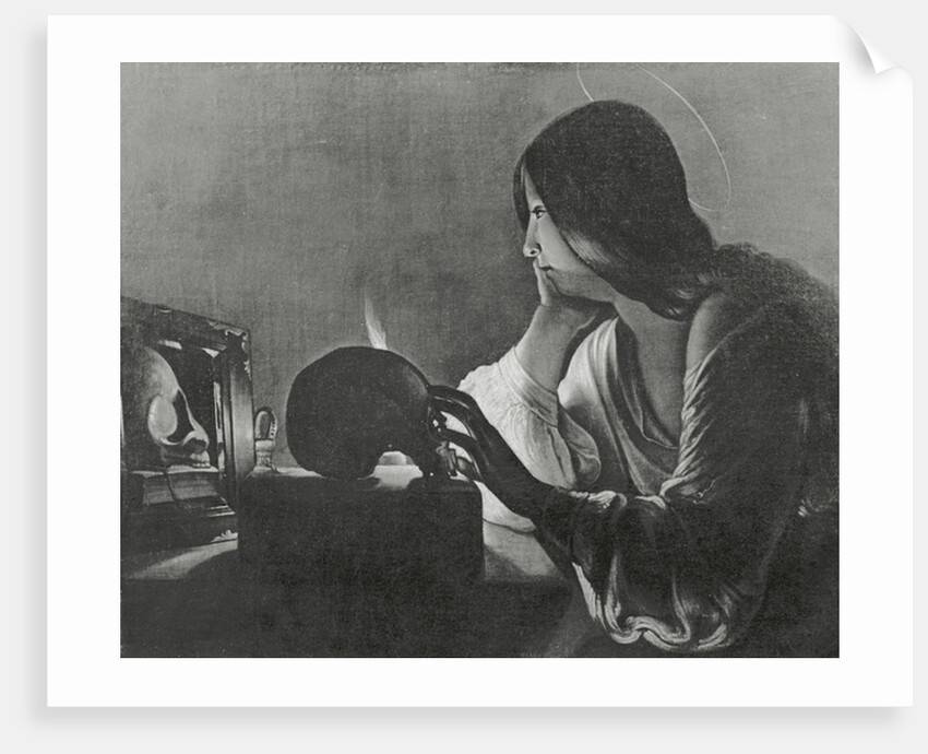 The Magdalene with the Mirror by Georges de la Tour