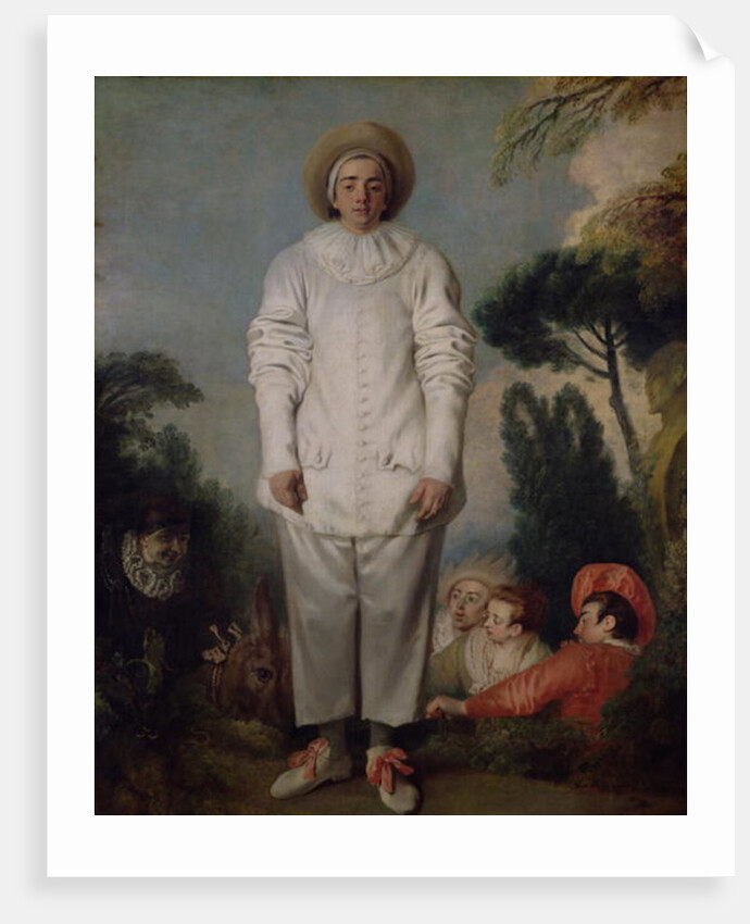 Pierrot, c.1718-19 by Jean Antoine Watteau