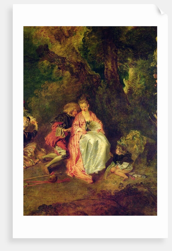 Embarkation for Cythera, c.1717 by Jean Antoine Watteau