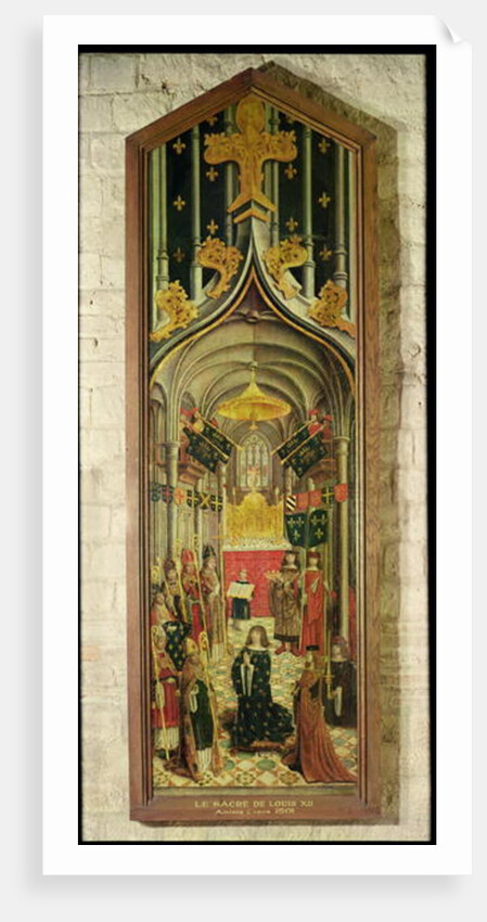 The Coronation of Louis XII in 1498, School of Amiens, c.1501 by French School