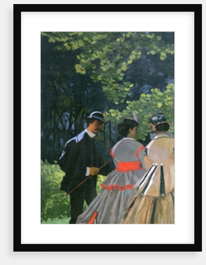 Dejeuner sur L'Herbe, Chailly, 1865 by Claude Monet