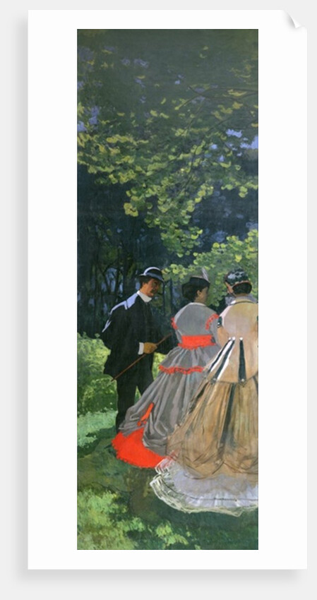 Dejeuner sur L'Herbe, Chailly, 1865 by Claude Monet