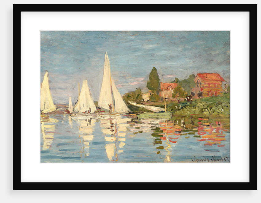 Regatta at Argenteuil, c.1872 by Claude Monet