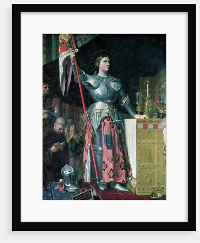 Joan of Arc at the Coronation of King Charles VII, 1854 by Jean Auguste Dominique Ingres