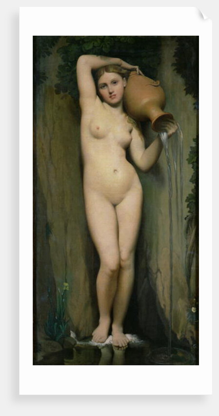 The Source, 1856 by Jean Auguste Dominique Ingres