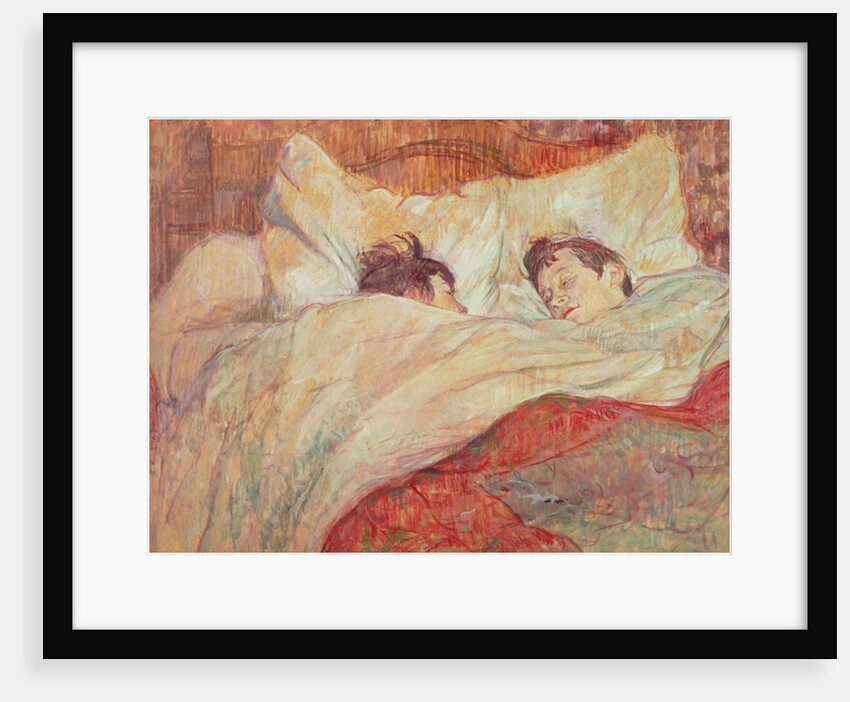 The Bed, c.1892-95 by Henri de Toulouse-Lautrec