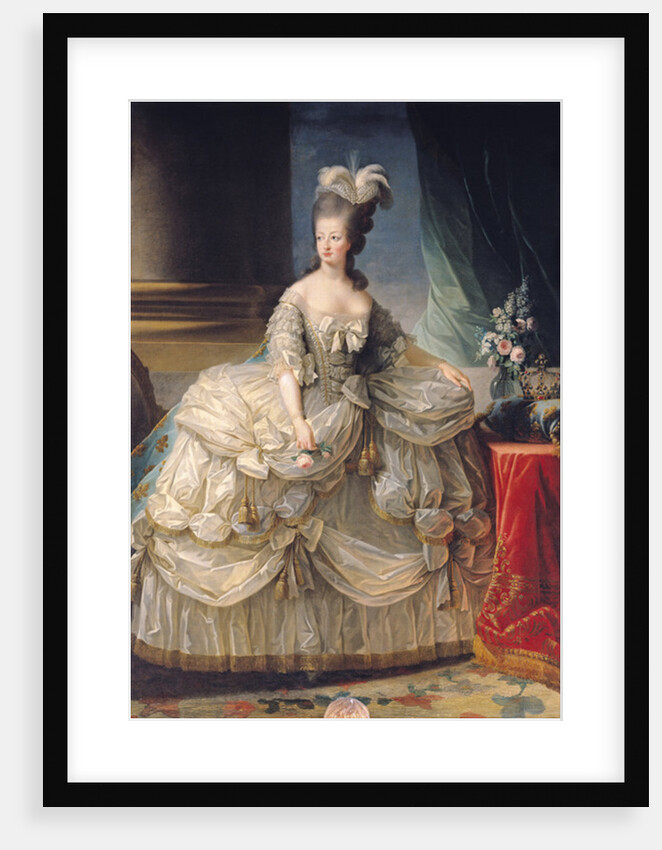 Marie Antoinette Queen of France, 1779 by Elisabeth Louise Vigee-Lebrun