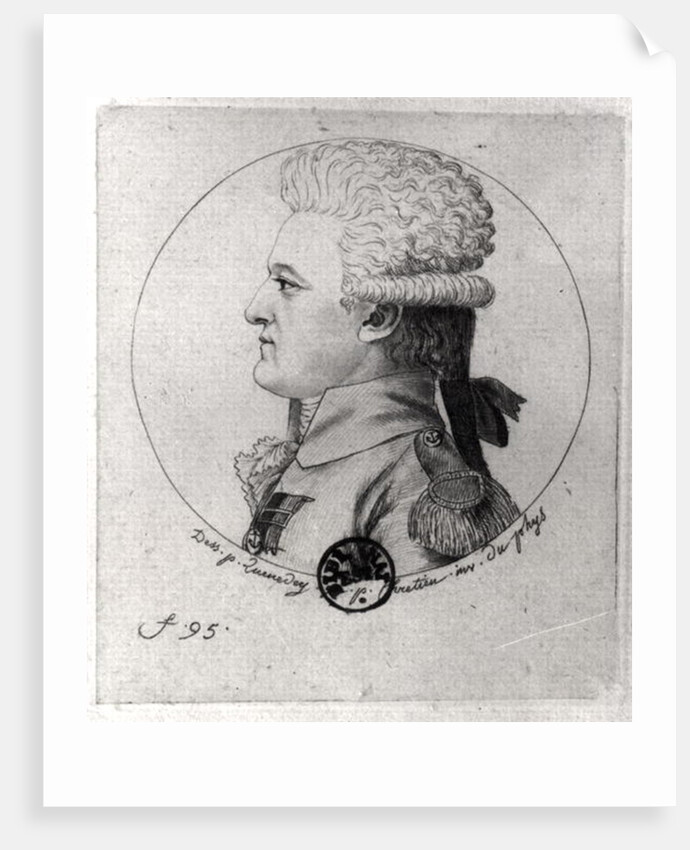 Portrait of Pierre Charles de Villeneuve by Edme Quenedey