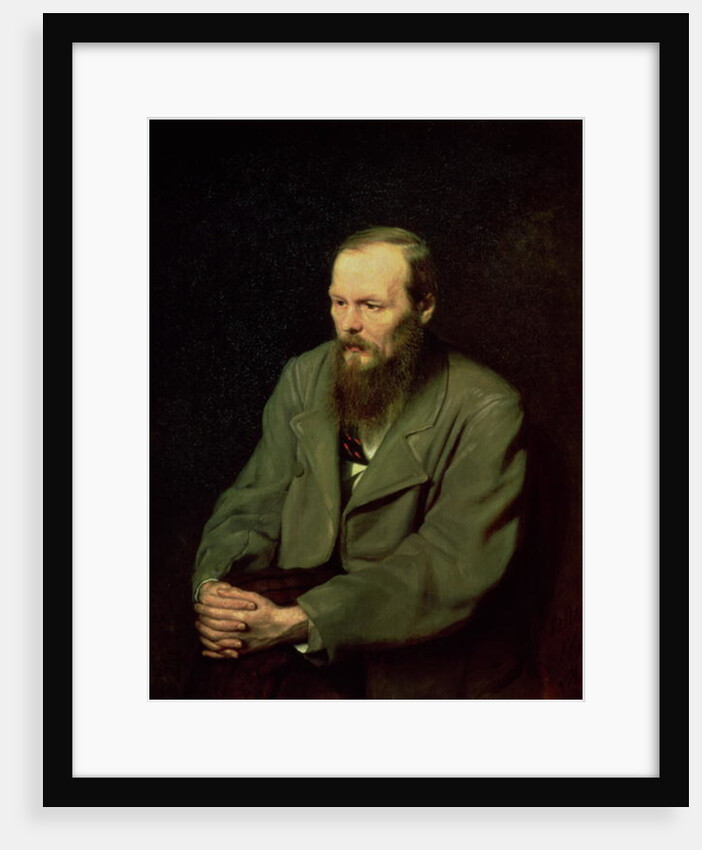 Fyodor Dostoyevsky, 1872 by Vasili Grigorevich Perov