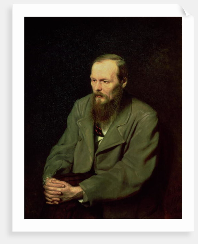 Fyodor Dostoyevsky, 1872 by Vasili Grigorevich Perov