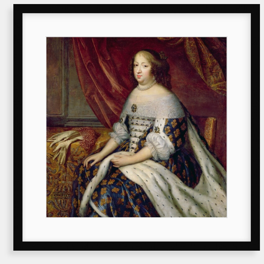 Portrait of Anne of Austria Queen of France by Charles Beaubrun