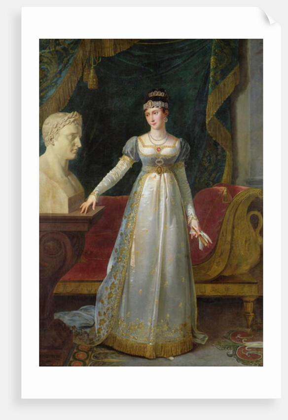Marie Pauline Bonaparte Princess Borghese, 1808 by Robert Lefevre