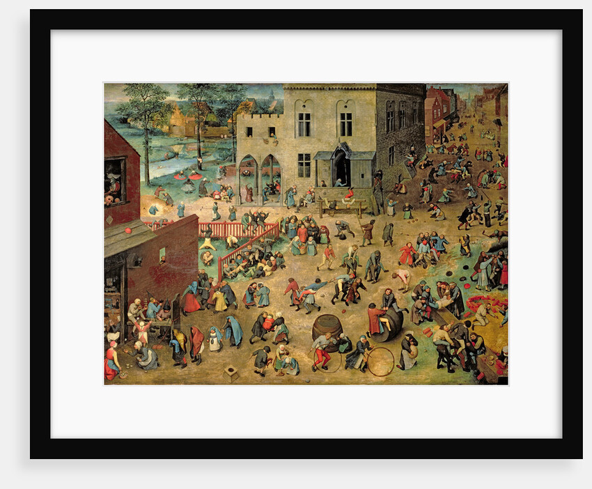 Children's Games, 1560 by Pieter the Elder Bruegel