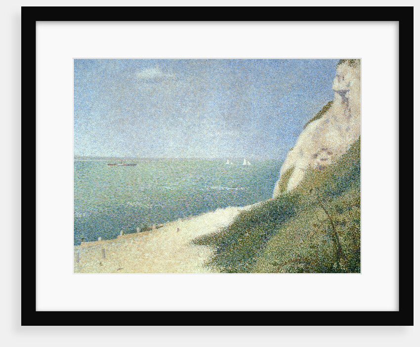 Beach at Bas Butin, Honfleur, 1886 by Georges Pierre Seurat