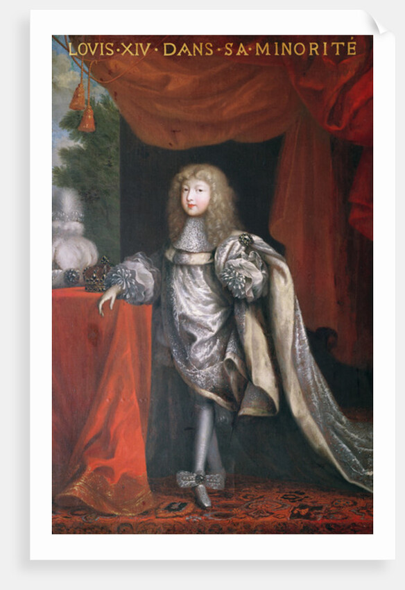 Louis XIV during his minority by Pierre Mignard