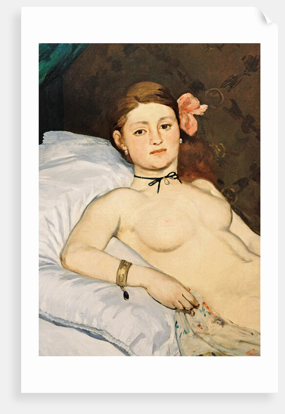 Olympia, 1863 by Edouard Manet